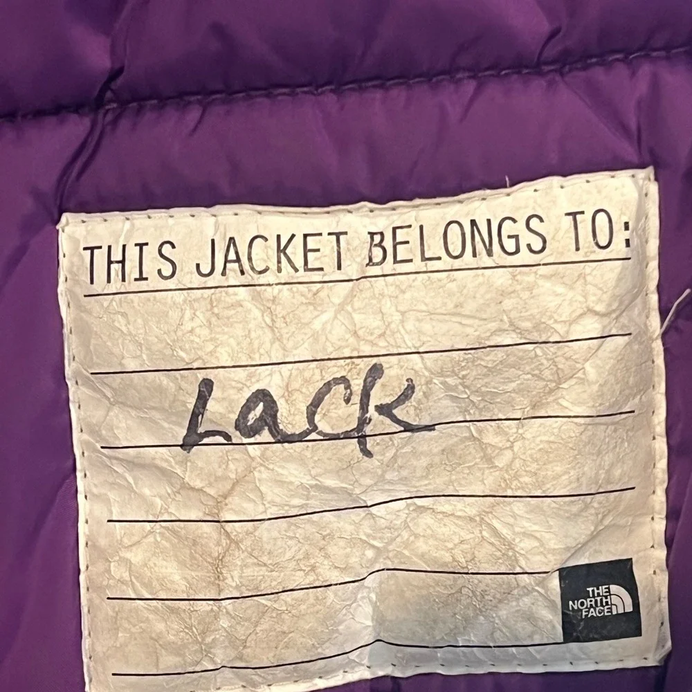 The North‎ Face Kids Heatseeker Jacket Purple Teal Size 10 12 Ski Snowboard Warm